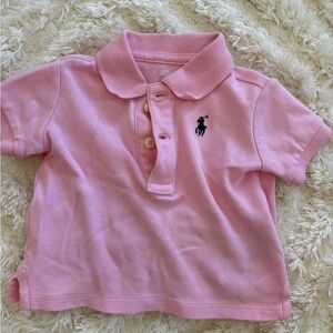 Polo by Ralph Lauren Kids Polo Shirt in Light Pink